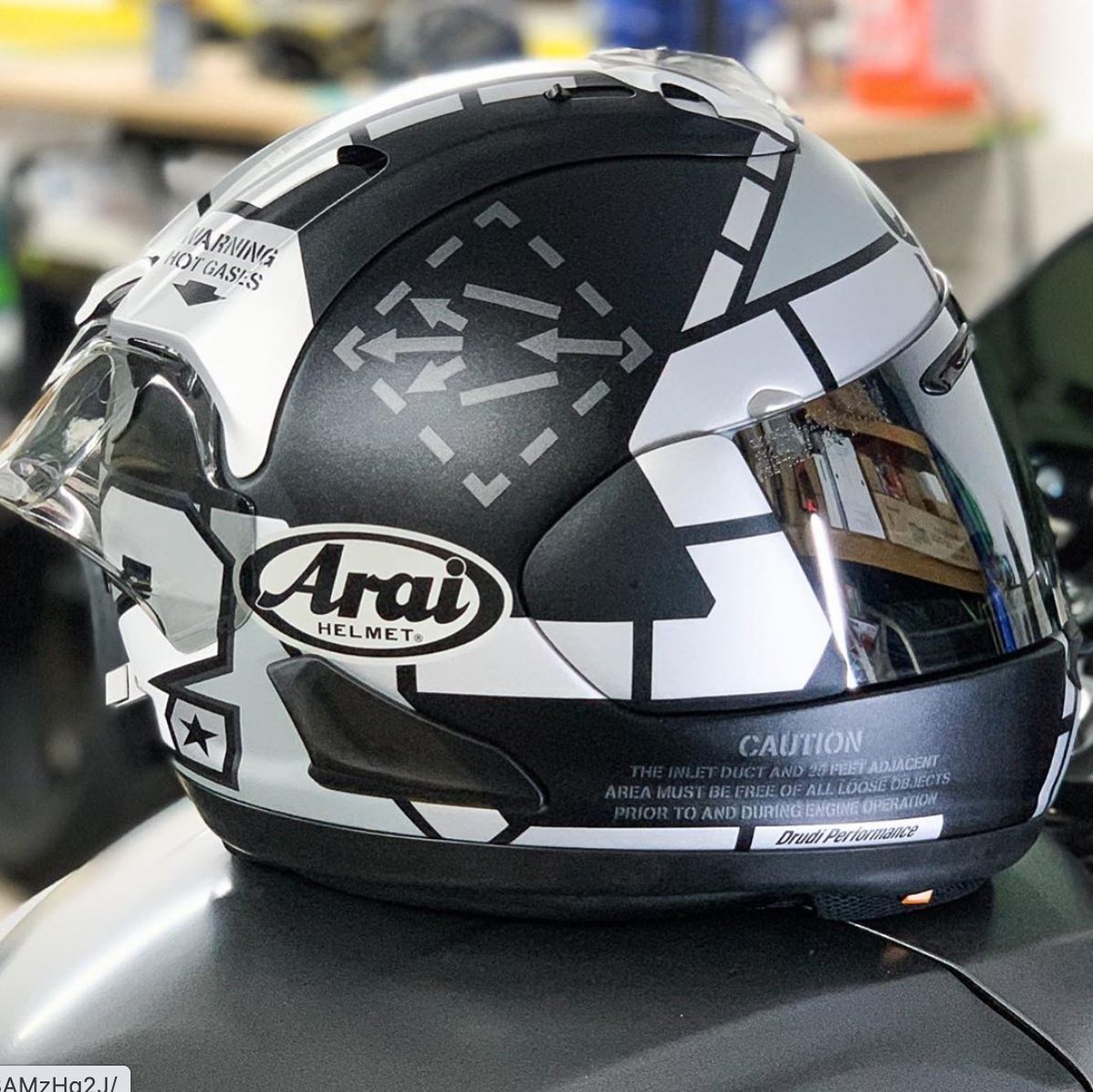 Arai Corsair X GP Spoiler Extensions