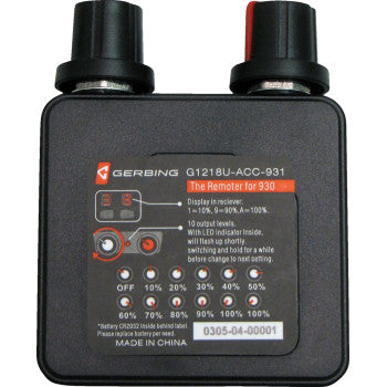 Gerbing Wireless Temp Controller Remote
