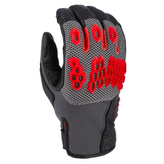 Klim Baja S4 Gloves Black - Fiery Red