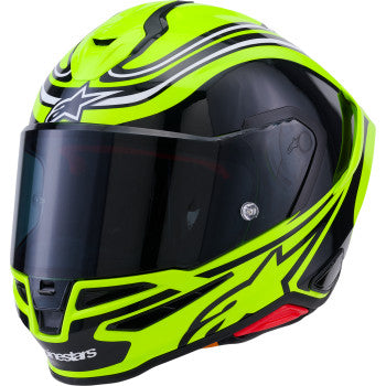 汎用パーツ casco speed aero ALPINESTARS S- R7 Zeal Helmet Gloss Yellow Fluo/Black/White – Moto
