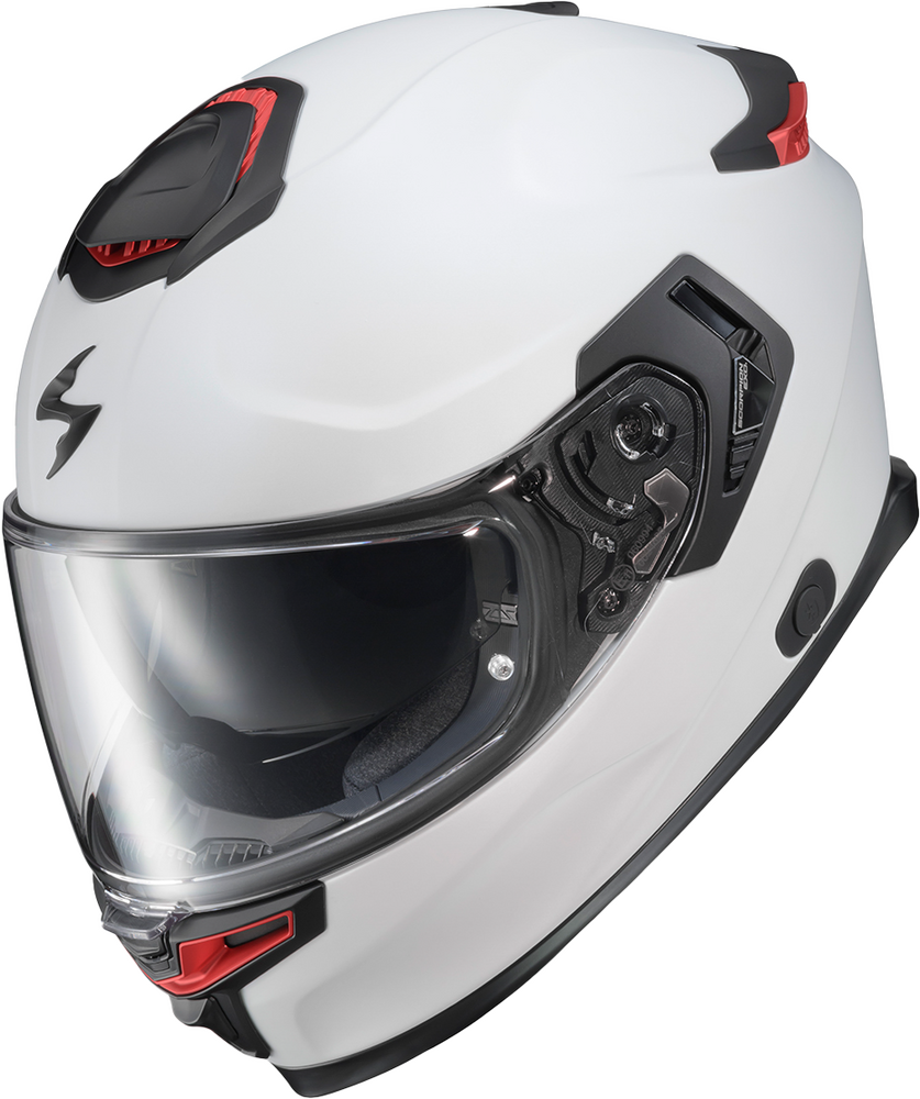 Scorpion EXO Eclipse Helmet Solid Matte Pearl White