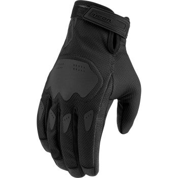 ICON Hooligan CE Black Gloves