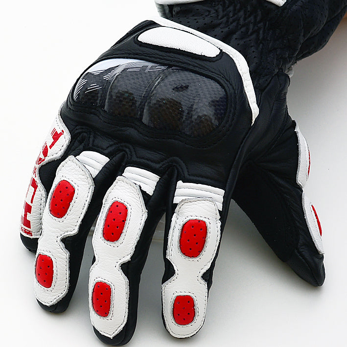 GP-X RACING GLOVE WHITE/RED NXT053