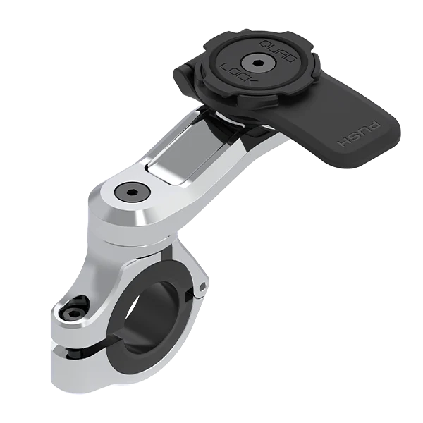 Quad Lock Handlebar Mount Pro Chrome – Moto Liberty Quad Lock Handlebar Mount Pro Chrome – Moto Liberty
