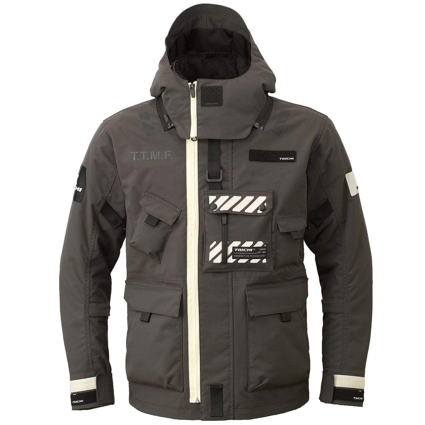 MONSTER ALL SEASON PARKA GUNMETAL/CREAM RSJ726
