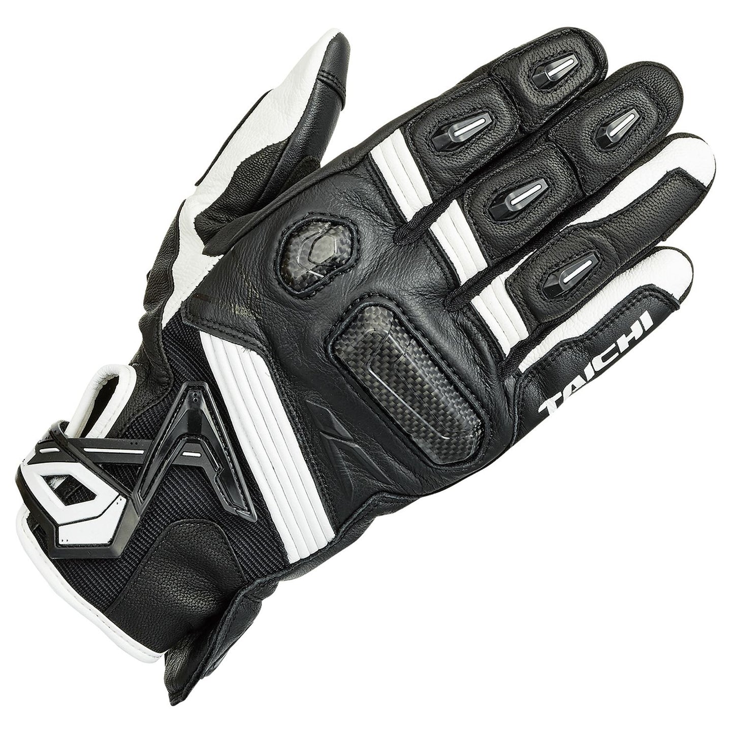 RAPTOR LEATHER GLOVE WHITE/BLACK RST441