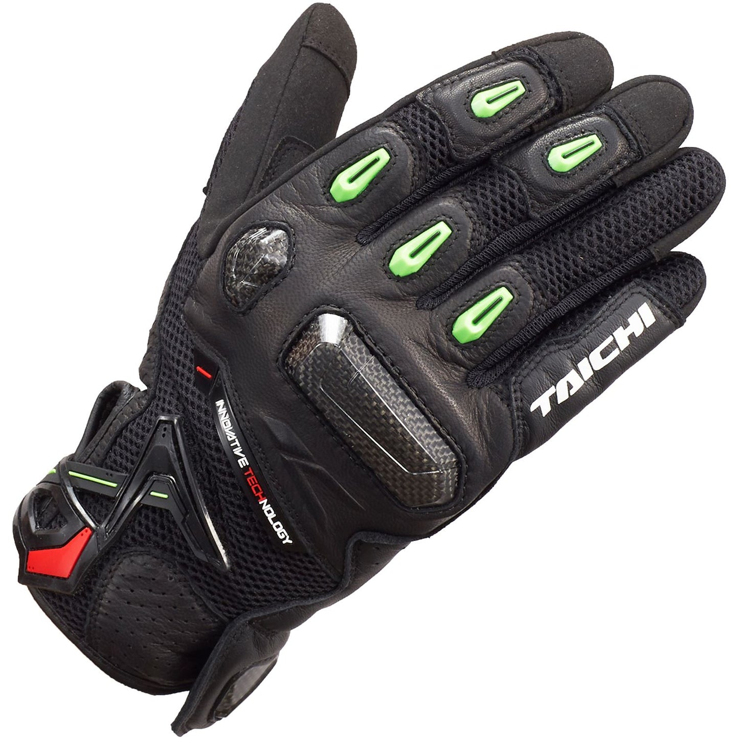 RAPTOR MESH GLOVE BLACK/GREEN RST442 (Limited)