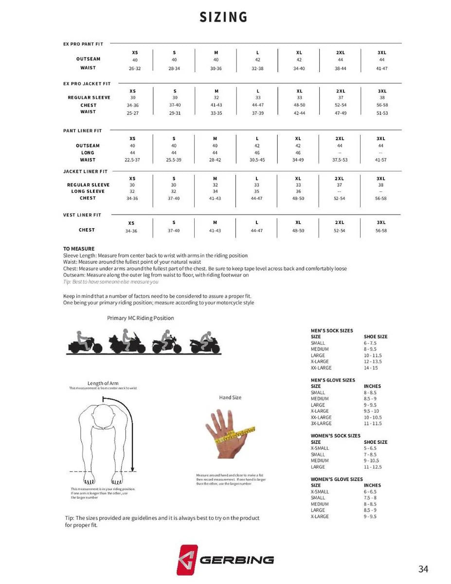 Gerbing Heated Jacket Liner - 12V