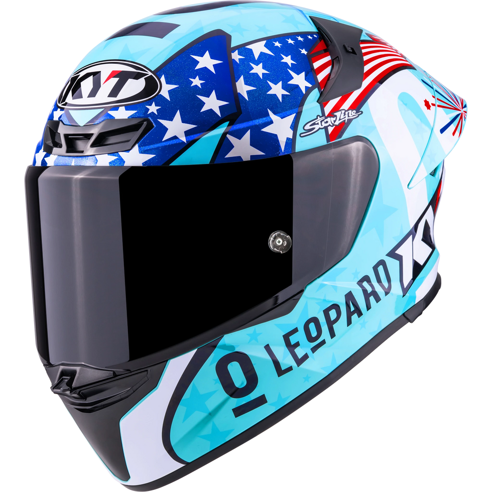 KYT TT-REVO Leopard Americas Replica – Moto Liberty KYT TT-REVO Leopard Americas Replica – Moto Liberty
