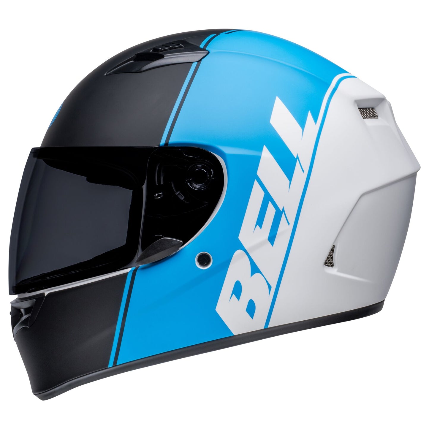 Bell Qualifier Ascent Matte Black/Cyan