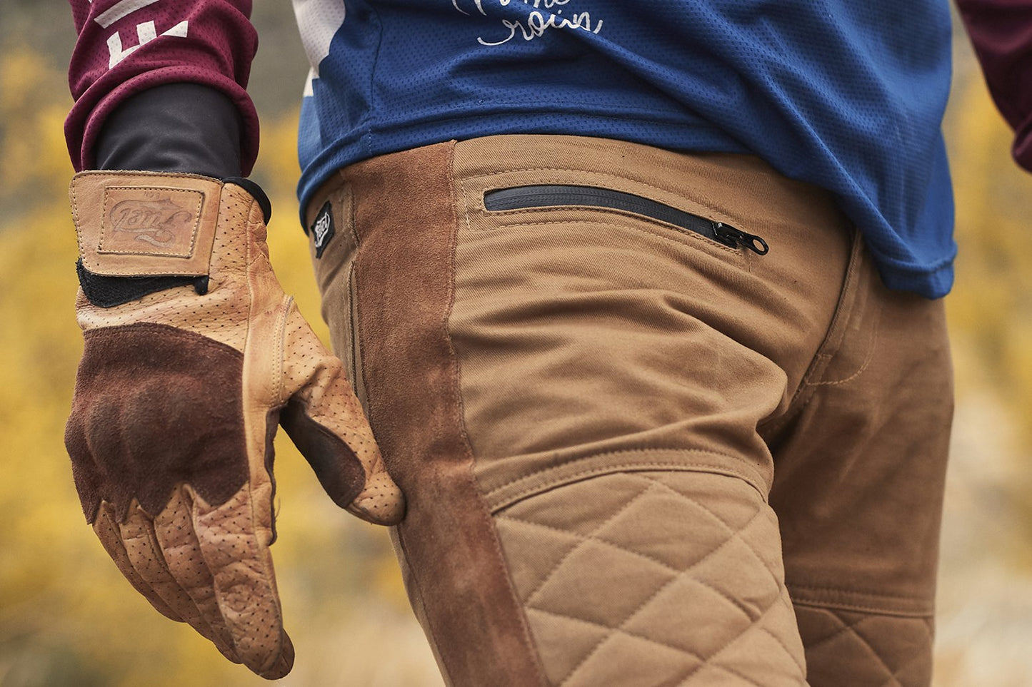 FUEL RODEO GLOVE YELLOW