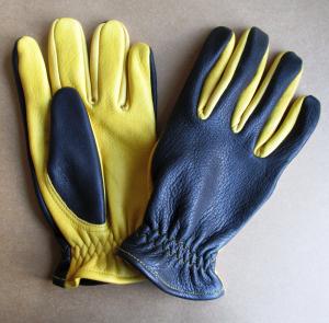 Napa Black and Gold Deerskin Super Sport