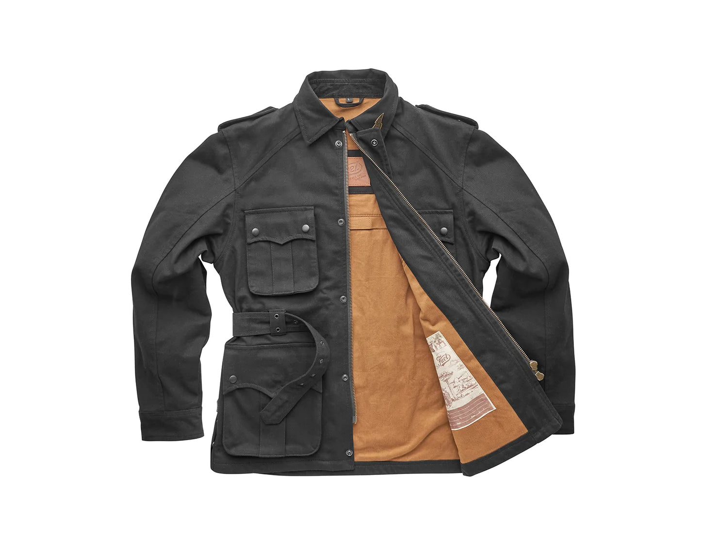 FUEL SAFARI JACKET BLACK