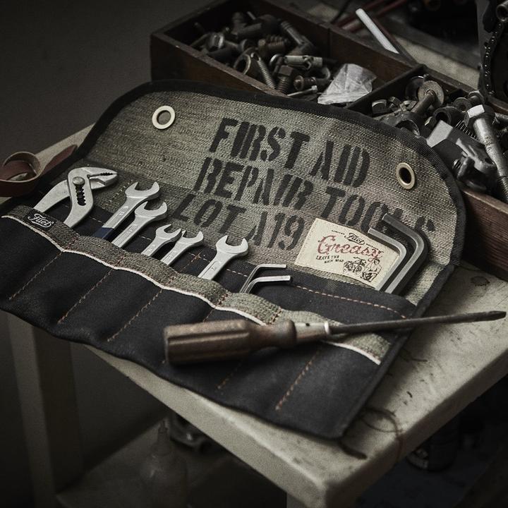 FUEL TOOL ROLL FIRST AID KIT