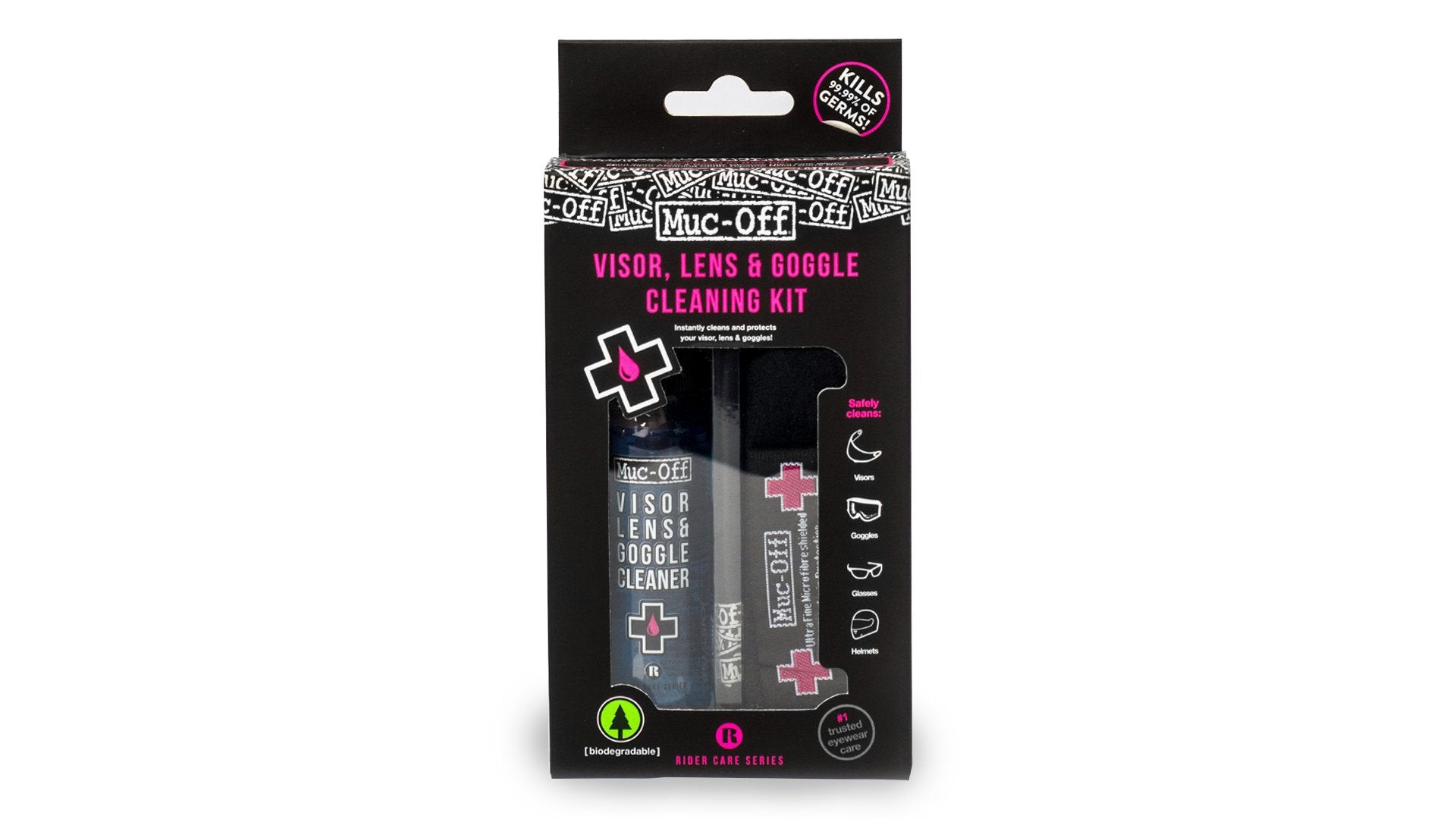 Muc-Off Visor, Lens & Goggle Cleaning Kit