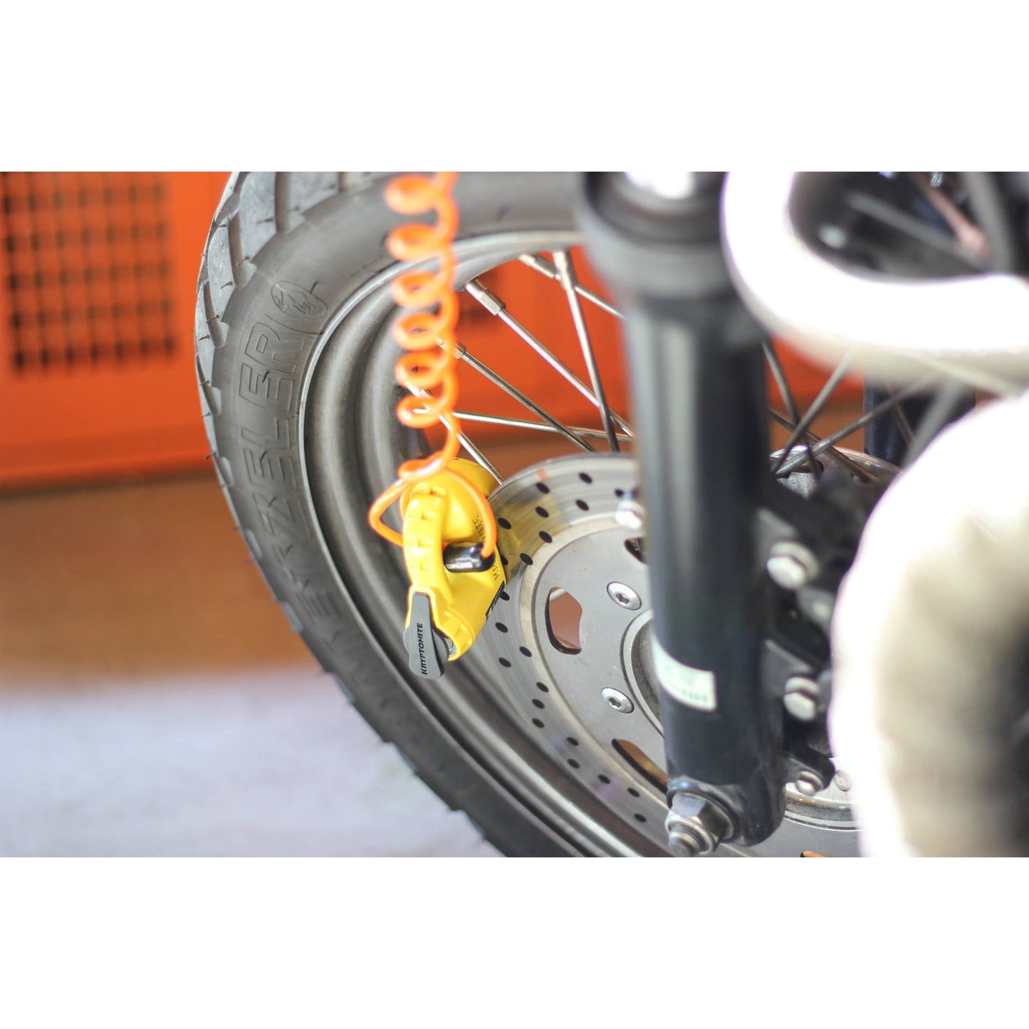 Kryptonite Keeper 5-S2 Disc Lock Yellow