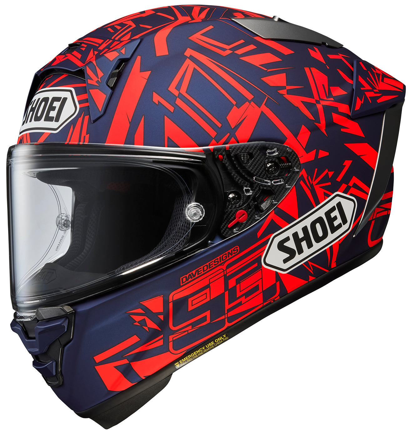 Shoei X-15 Marquez Dazzle Helmet