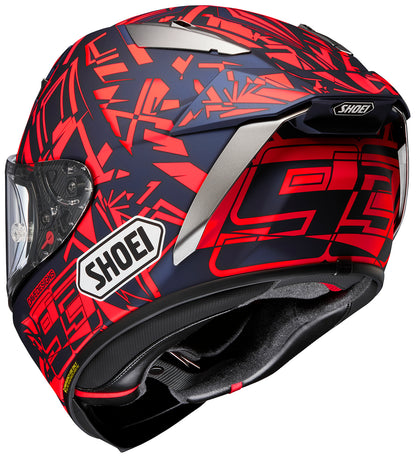 Shoei X-15 Marquez Dazzle Helmet