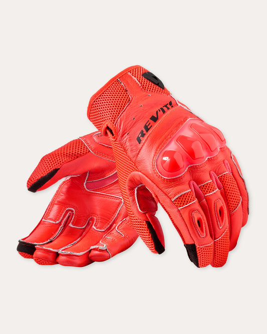 Rev it Ritmo Gloves Neon Red