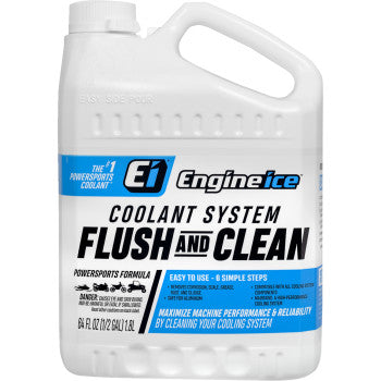 Engine Ice Coolant System Flush and Clean