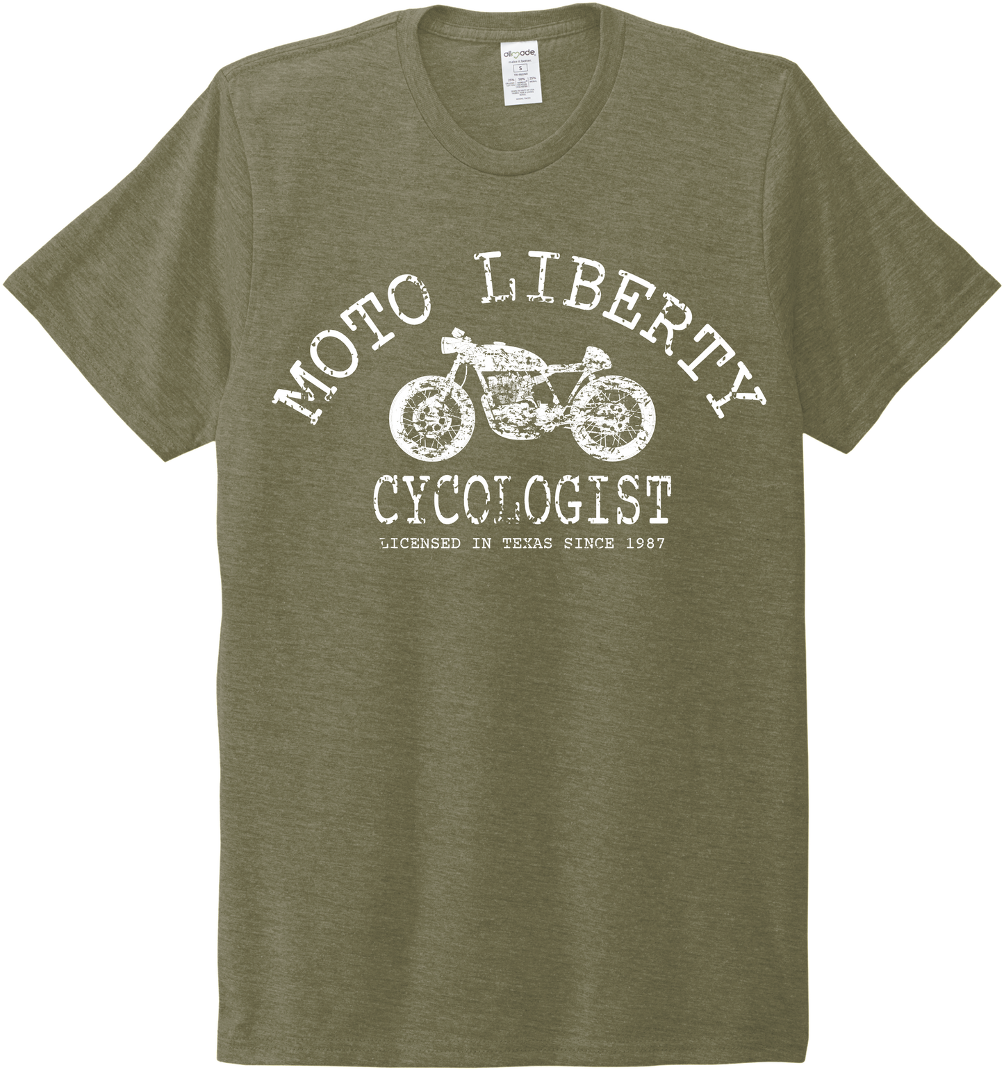 Moto Liberty Cycologist T-Shirts