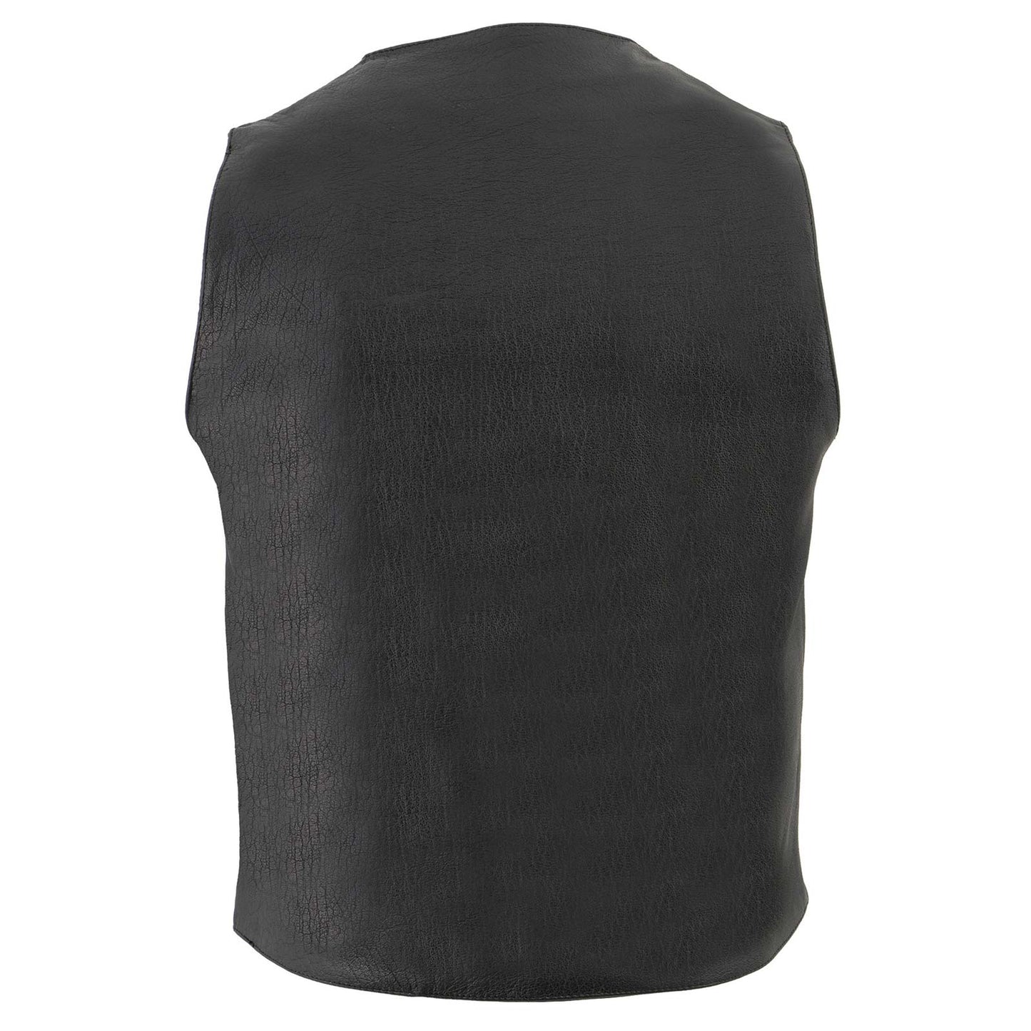 Men's Plain Side Vest w/ Buffalo Snaps