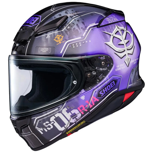 Shoei RF-1400 BLACK TI-STAR'S ZAKU II HIGH MOBILITY TYPE