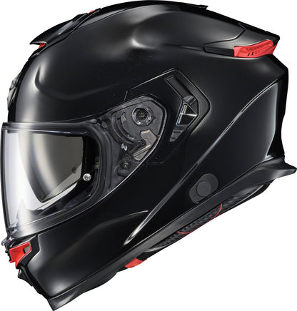Scorpion EXO Eclipse Helmet Solid Metallic Black