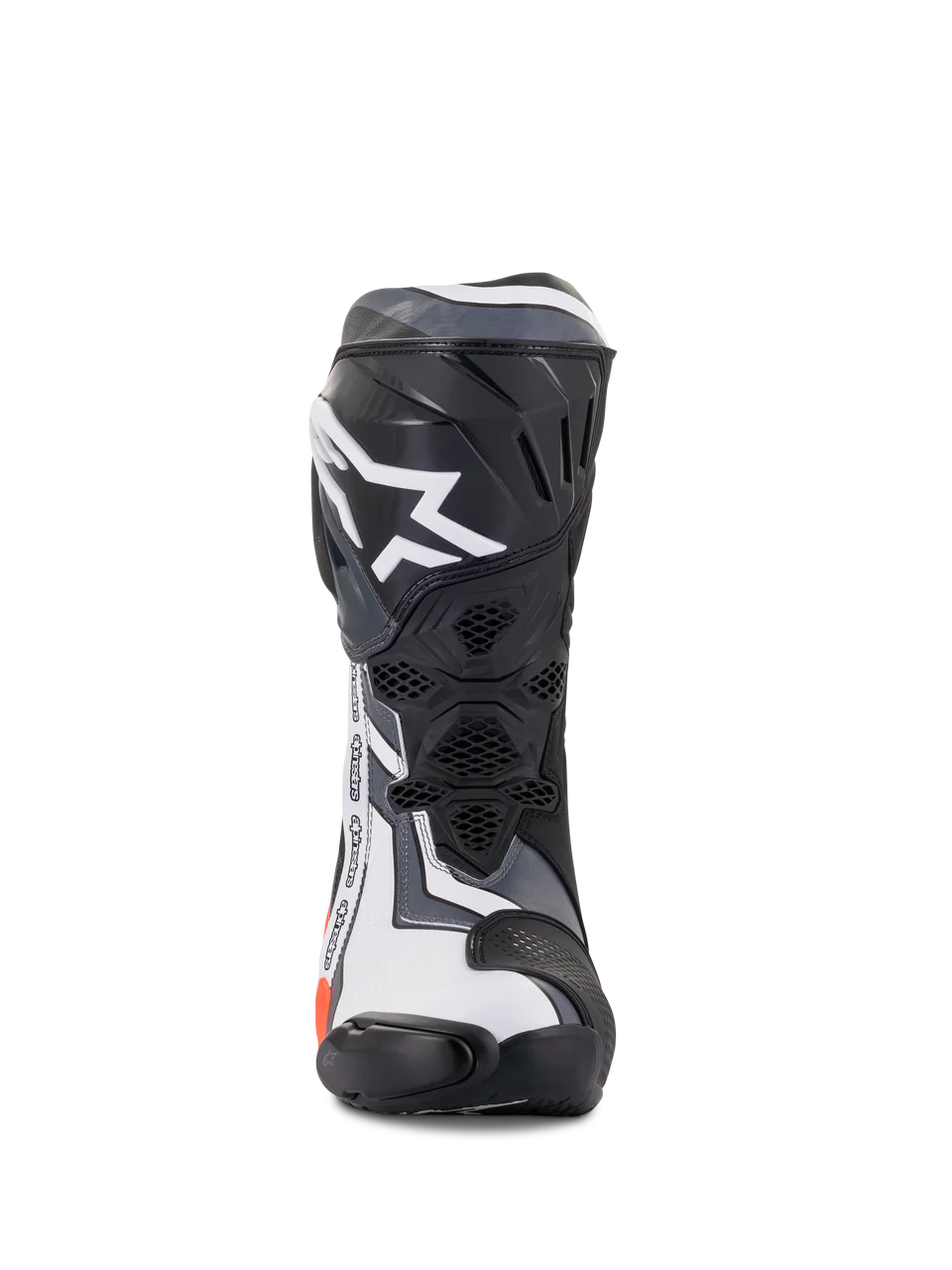 Alpinestars Supertech R Boots Vented Black/Red Fluo/White/Gray