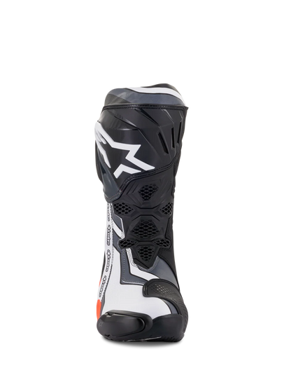 Alpinestars Supertech R Boots Vented Black/Red Fluo/White/Gray