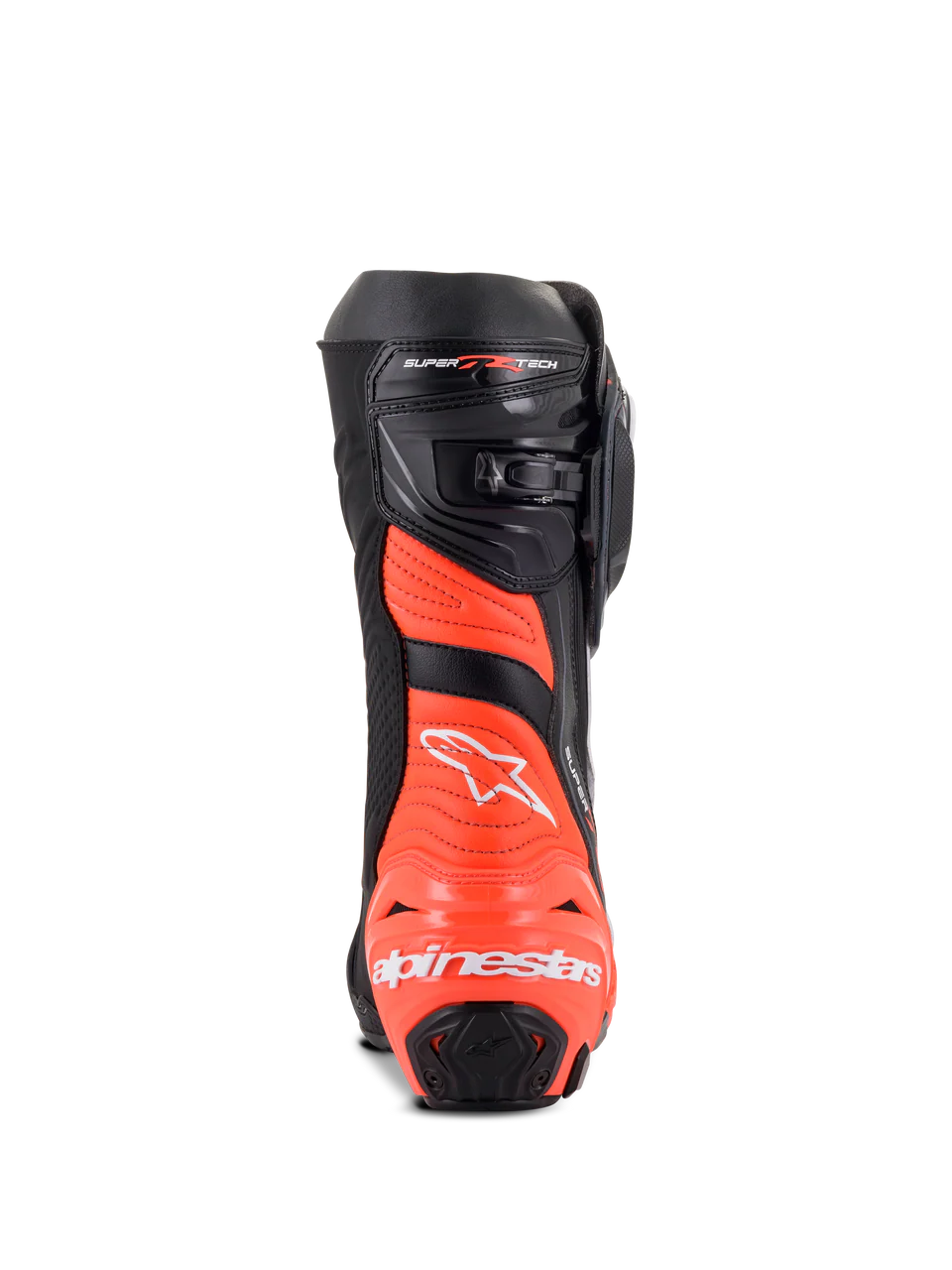 Alpinestars Supertech R Boots Vented Black/Red Fluo/White/Gray
