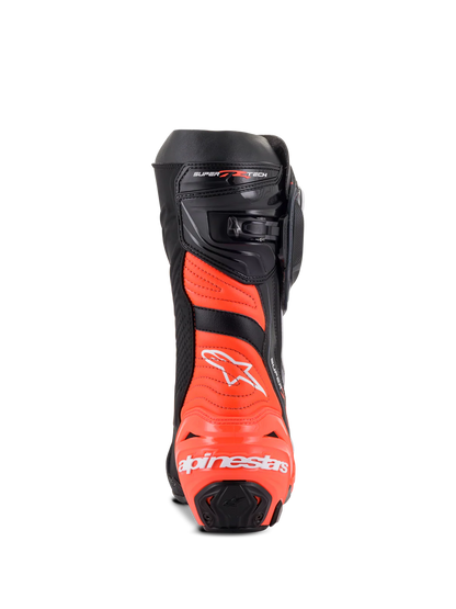Alpinestars Supertech R Boots Vented Black/Red Fluo/White/Gray