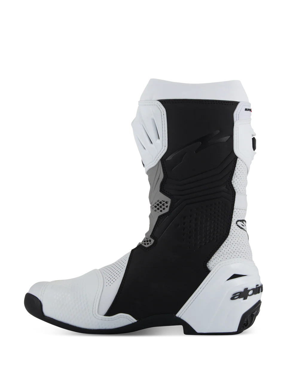 Alpinestars Supertech R Boots Vented All White