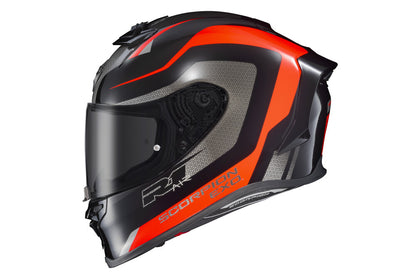 SCORPION EXO-R1 HIVE BLACK/RED