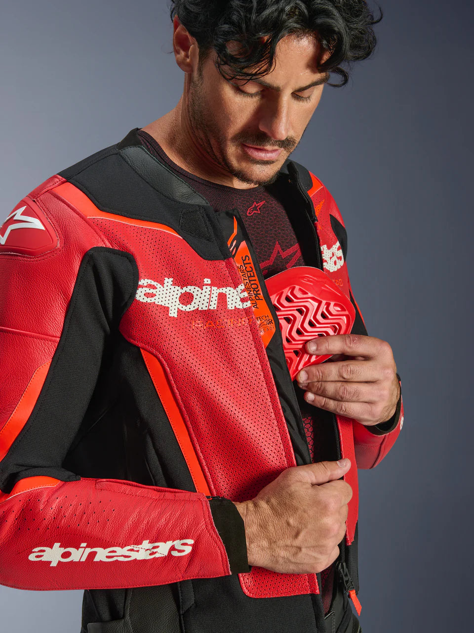 ALPINESTARS GP Force v2 Airflow Leather Jacket