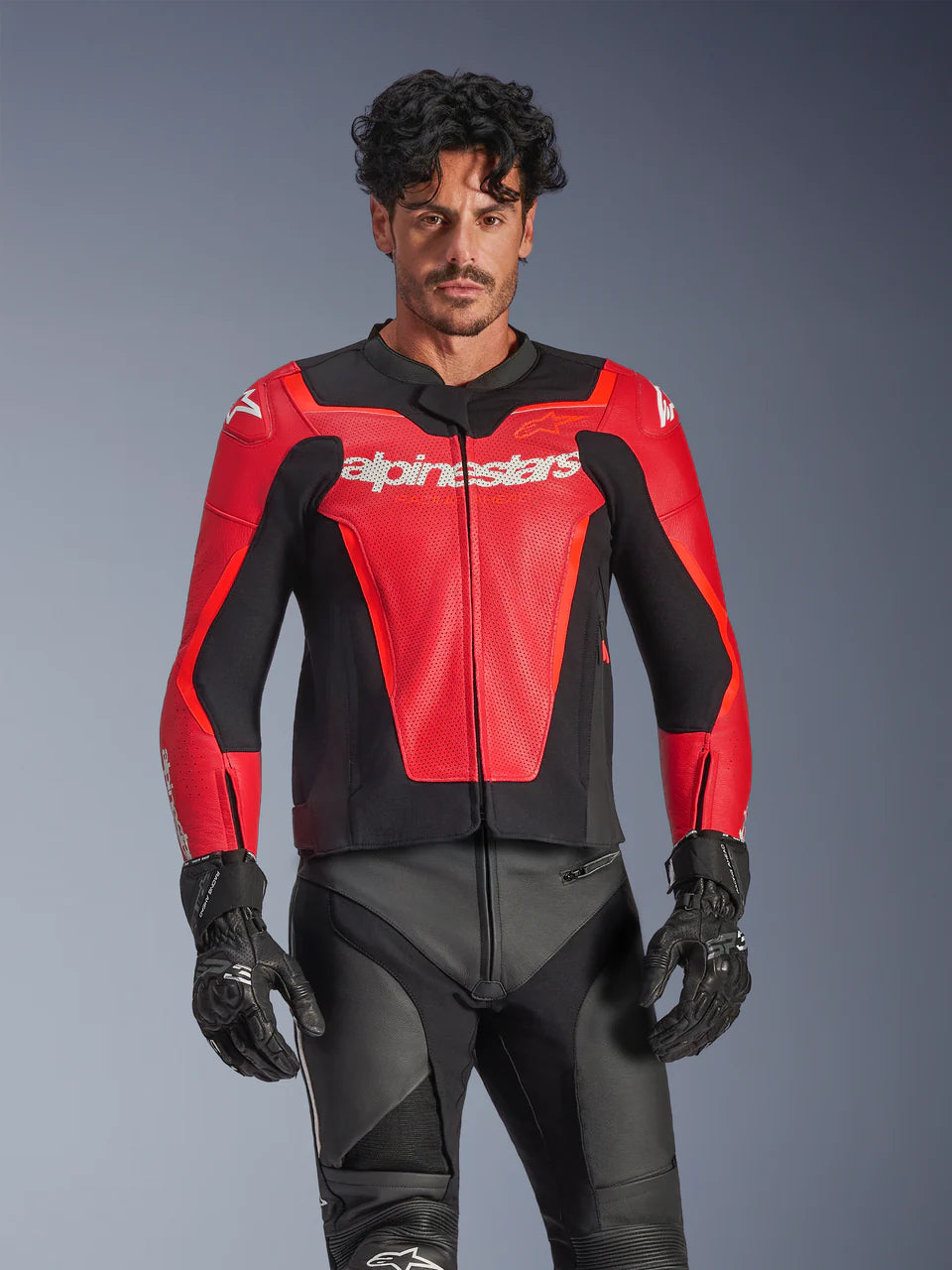 ALPINESTARS GP Force v2 Airflow Leather Jacket