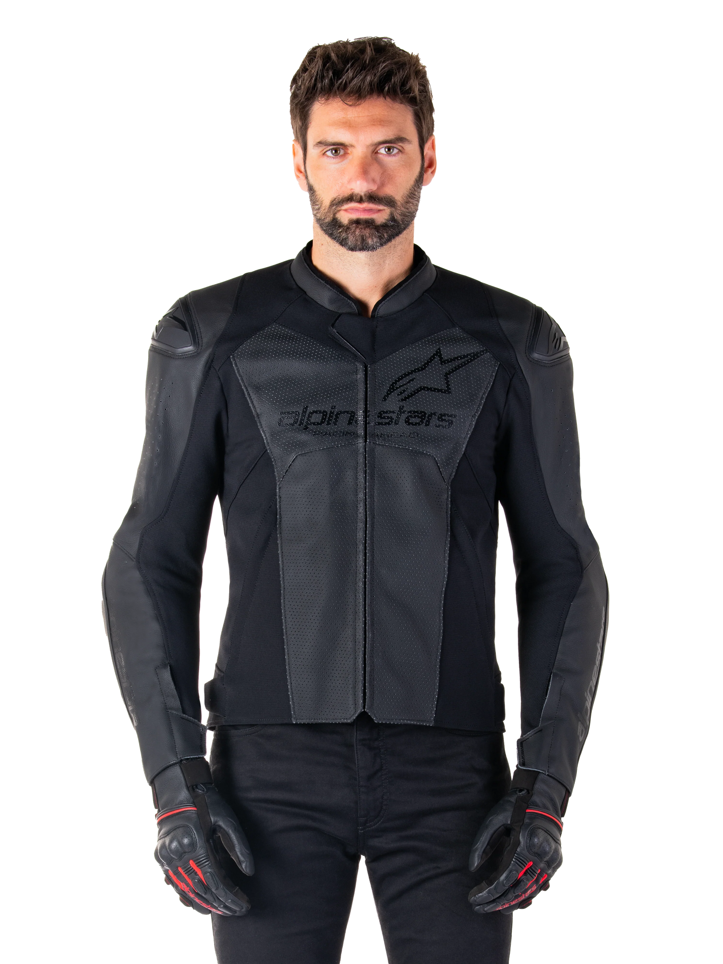 Alpinestars Faster V3 Airflow Leather Jacket