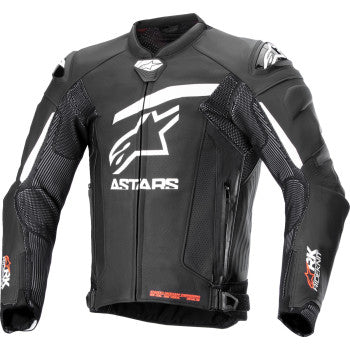 ALPINESTARS GP Plus R v4 Rideknit Leather Jacket Black/White