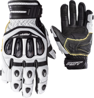 RST TRACTECH EVO 4 SHORT GLOVES WHITE/BLACK MD
