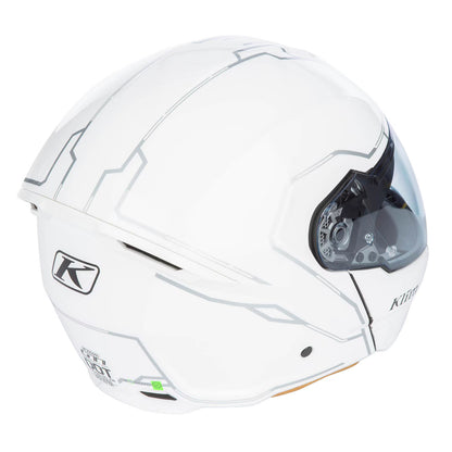 Klim GT1 Expedition Helmet Gloss White