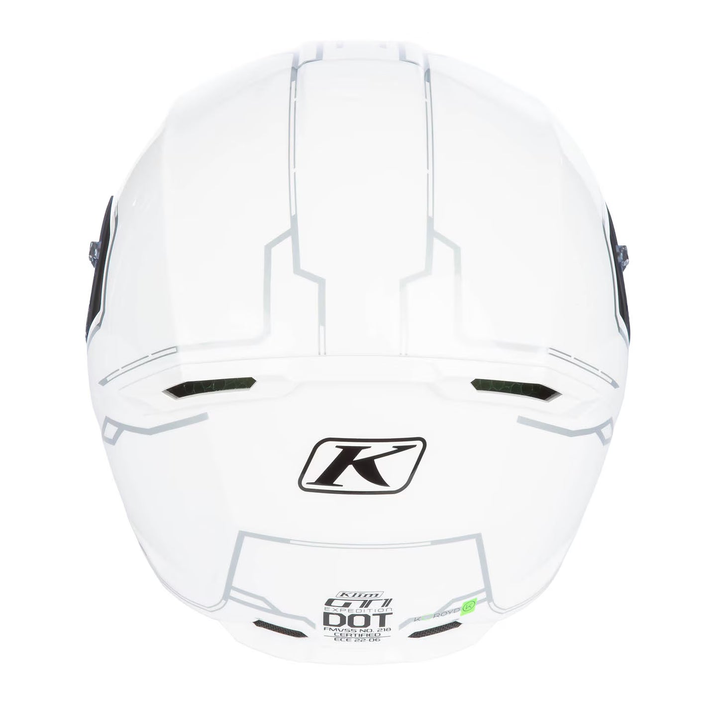 Klim GT1 Expedition Helmet Gloss White