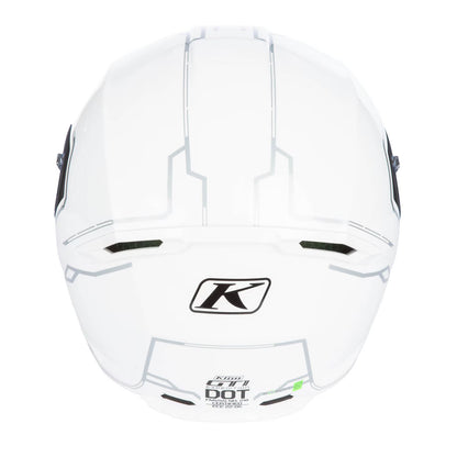 Klim GT1 Expedition Helmet Gloss White