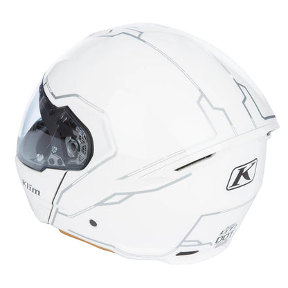 Klim GT1 Expedition Helmet Gloss White
