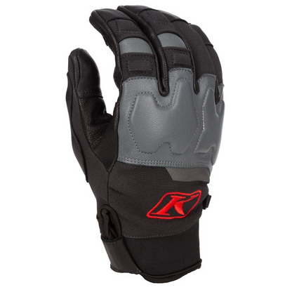 Klim Inversion Pro Gloves Castlerock - Fiery Red