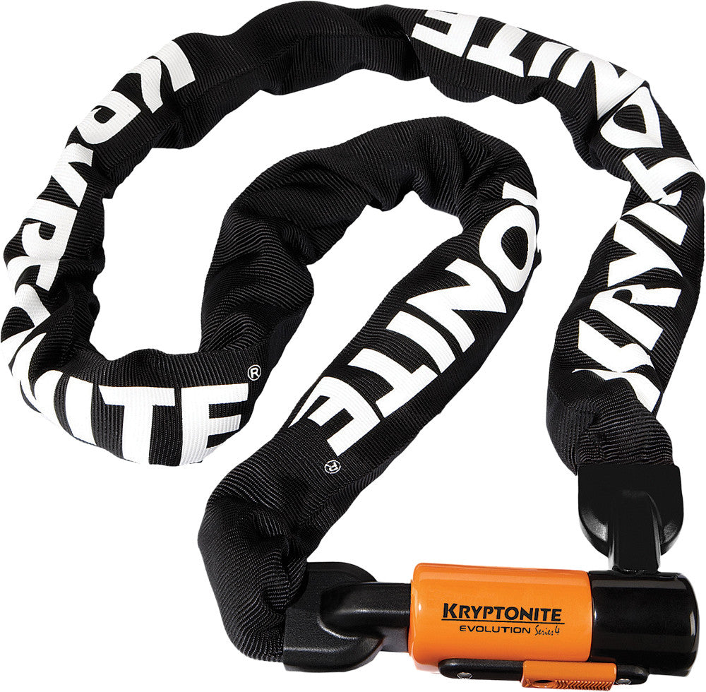 KRYPTONITE EVO 4 CHAIN 5FT BLACK/ORANGE