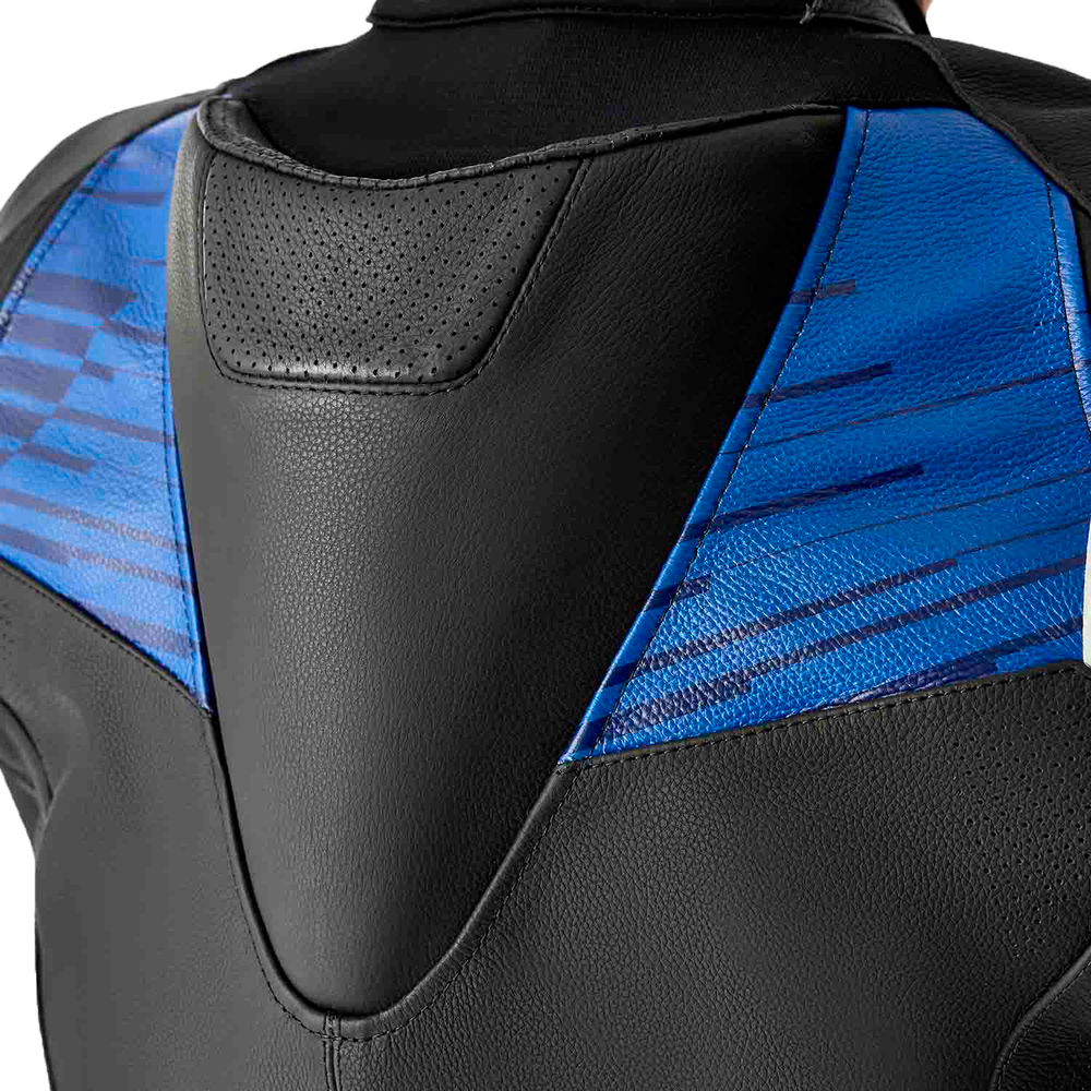 RST Tractech Evo D3O Leather Jacket Blue/Black