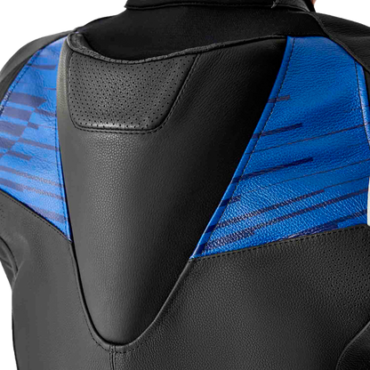 RST Tractech Evo D3O Leather Jacket Blue/Black