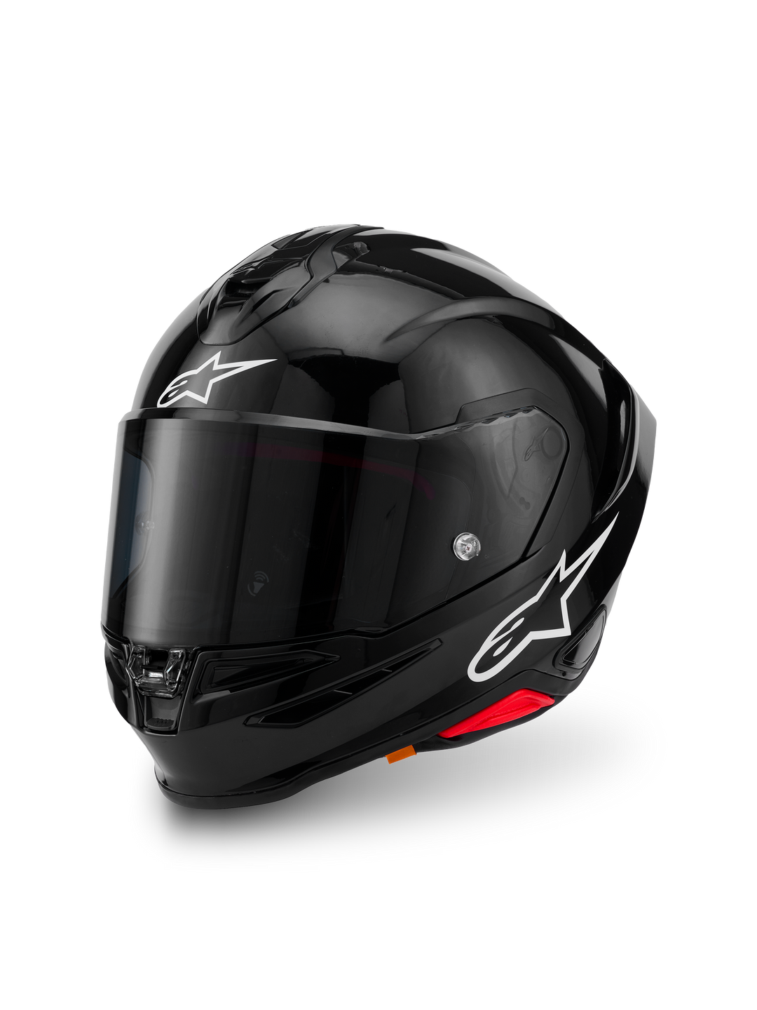 ALPINESTARS S-R7 SOLID GLOSS BLACK HELMET