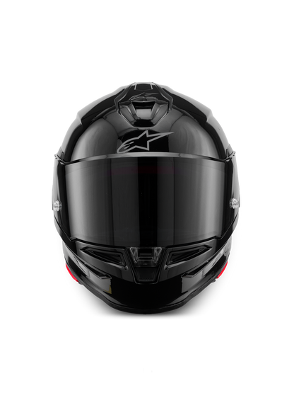 ALPINESTARS S-R7 SOLID GLOSS BLACK HELMET