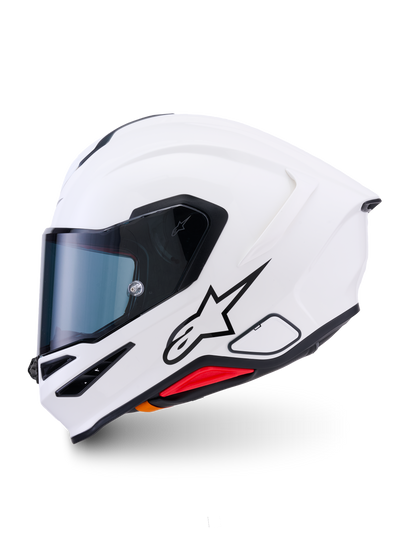 ALPINESTARS S-R7 SOLID WHITE HELMET